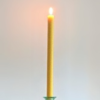 rolled beeswax dinner candles