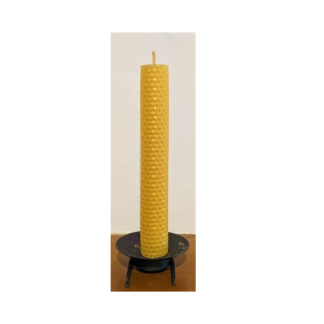 small 8" rolled candle