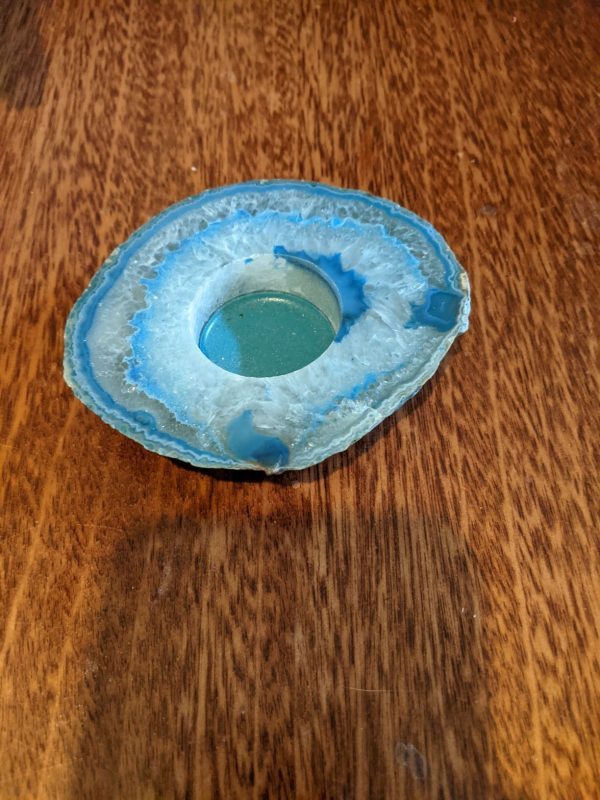 t blue agate