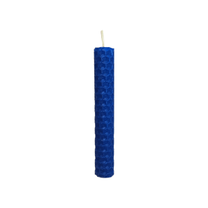 Blue Beeswax Magic Spell Candles