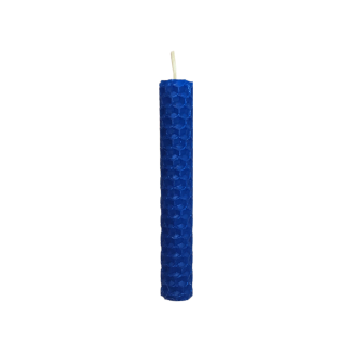 Blue Beeswax Magic Spell Candles