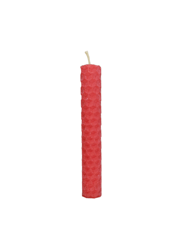 Red Beeswax Magic Spell Candles
