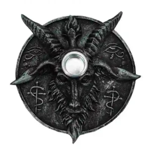Baphomet incense candle holder