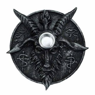 Baphomet incense-candle holder