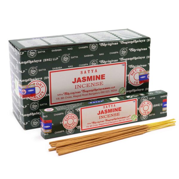 satya jasmine incense stick 15g