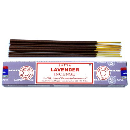 lavender incense sticks satya