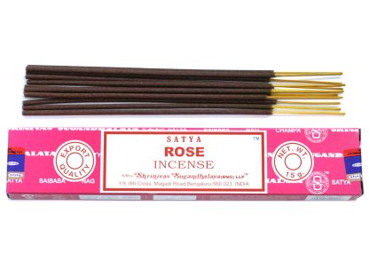 rose incense sticks satya