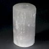 selenite candle holder 15cm