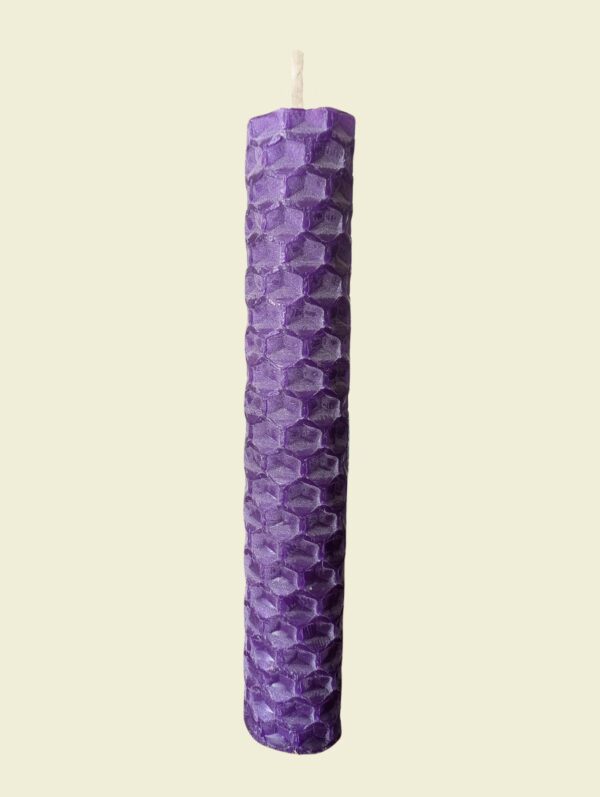Beeswax Magic Spell Candles - Purple