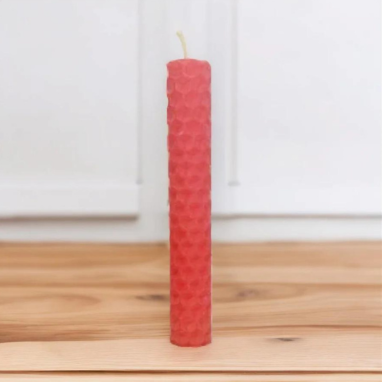 beeswax spell candle