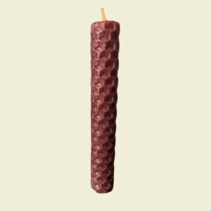 Beeswax Spell Candle - Brown