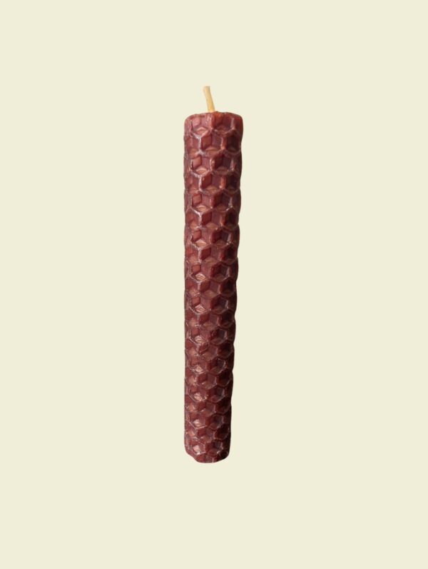 Beeswax Spell Candle - Brown