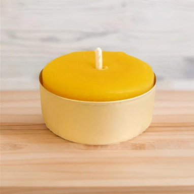 beeswax tea light candles
