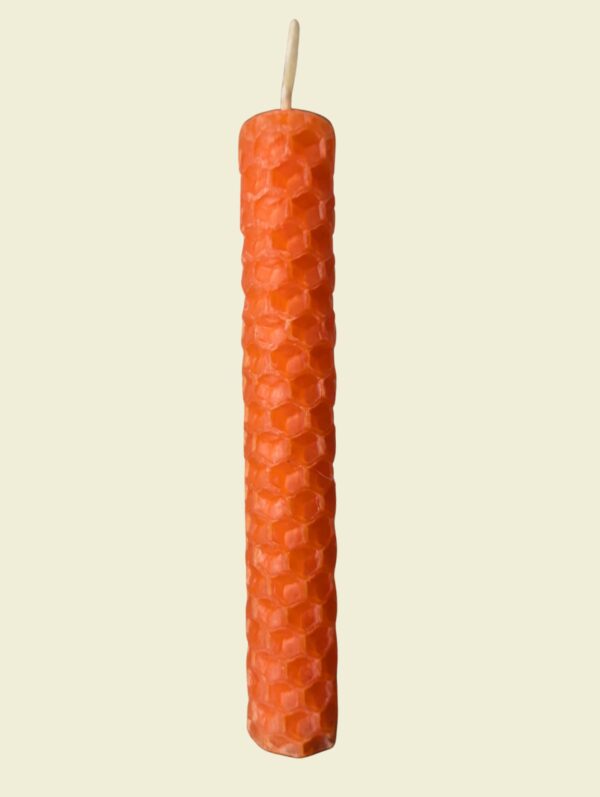 Beeswax spell candles - Orange