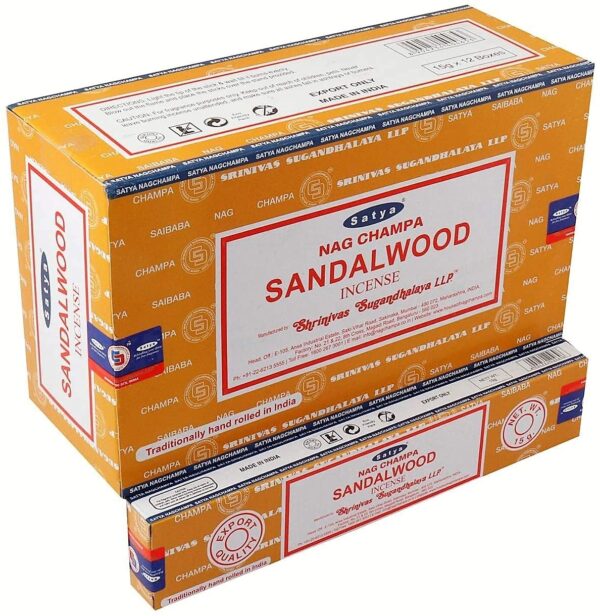 satya nag champa sandalwood incense stick