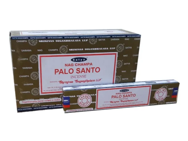 satya nag champa palo santo incense sticks