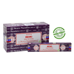 A pack of Satya Reiki incense sticks