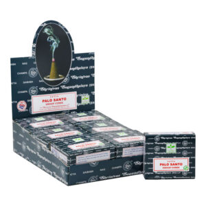 palo santo dhoop cones satya 12 cones