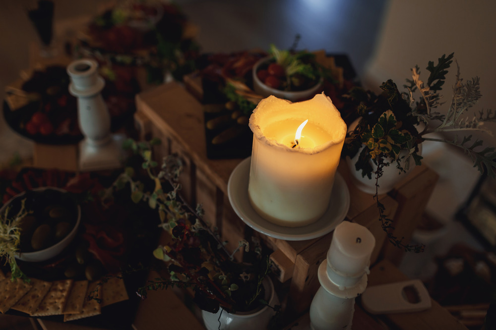 how to stop a candle from tunnelling