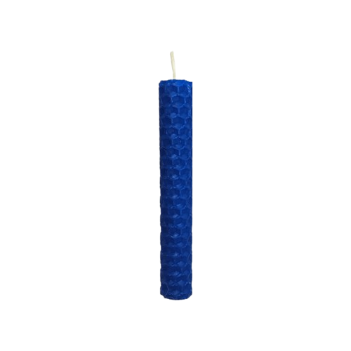 blue spell candle