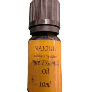 10ml Niaouli Essential Oil in a small bottle, natural camphorous scent for respiratory and skin support.
